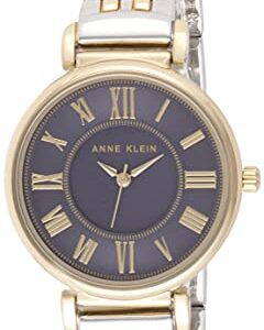 Anne Klein Women's AK/2159NVTT Two-Tone Bracelet Watch