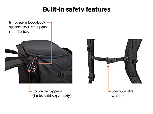 Thule Landmark 40L Travel Pack, Obsidian