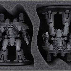 Feldherr Foam Tray Set Compatible with Adeptus Titanicus: Grand Master Edition Board Game Box