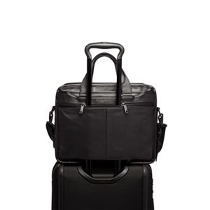 Tumi Briefcase, Official Genuine Alpha Expandable Organizer Laptop Brief, Black