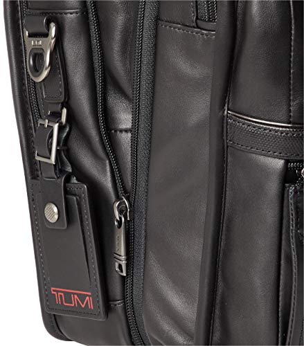 Tumi Briefcase, Official Genuine Alpha Expandable Organizer Laptop Brief, Black