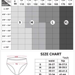 Altheanray Women’s Seamless Underwear No Show Panties Soft Stretch Bikini Underwears 6 Pack(3081M-color12)