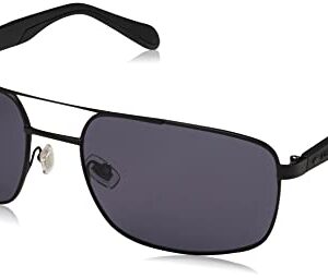 Fossil Men's Male Sunglass Style FOS 2088/S Rectangular, Matte Black, 59mm, 19mm