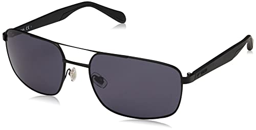 Fossil Men's Male Sunglass Style FOS 2088/S Rectangular, Matte Black, 59mm, 19mm