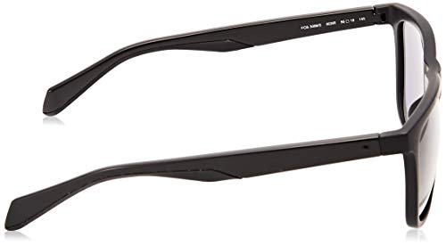 Fossil Men's Male Sunglass Style FOS 3086/S Rectangular, Matte Black, 55mm, 18mm