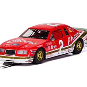Scalextric Ford Thunderbird 'Cheers' #2 1:32 Slot Race Car C4067, Red/White