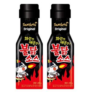 [samyang] buldark spicy chicken roasted sauce 200g×2 / korean food / korean sauce / asian dishes (overseas direct shipment)