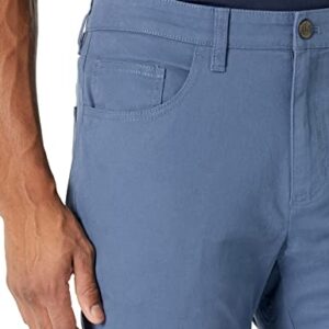 Amazon Essentials Men's Straight-Fit 5-Pocket Comfort Stretch Chino Pant (Previously Goodthreads), Denim, 42W x 36L
