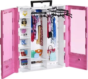 barbie fashionistas ultimate closet portable fashion toy for 3 to 8 year olds