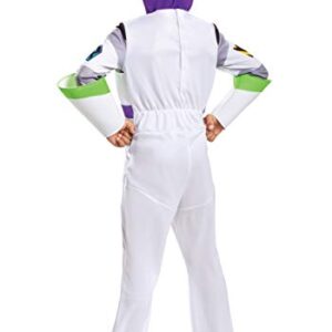 Disguise Buzz Lightyear Classic Toy Story 4 Child Costume, S (4-6) White