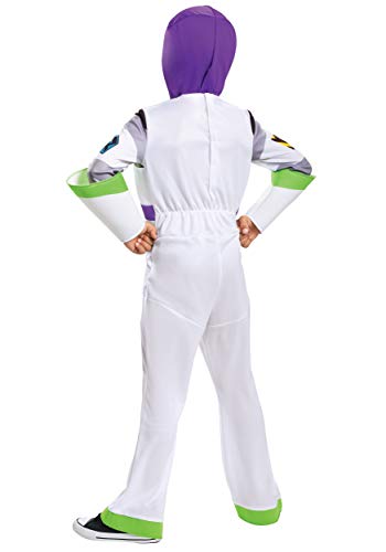 Disguise Buzz Lightyear Classic Toy Story 4 Child Costume, S (4-6) White