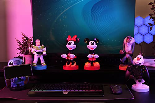 Exquisite Gaming Cable Guys: Disney Mickey Mouse Phone Stand & Controller Holder - Officially Licenced Figure - Exquisite Gaming