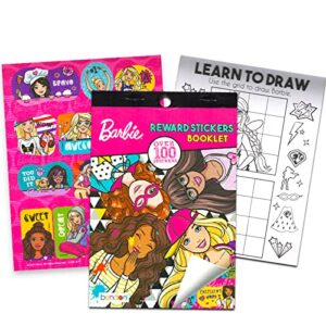 Barbie Imagine Ink No Mess Coloring Book Art Relaxation Set ~ Barbie Coloring Book Set with Deluxe Art Set (Barbie Coloring Books)