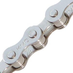 kmc, s1, chain, speed: 1, 1/8'', links: 112, silver