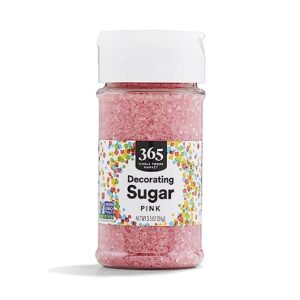 365 by whole foods market, pink decorating sugar, 3.3 ounce