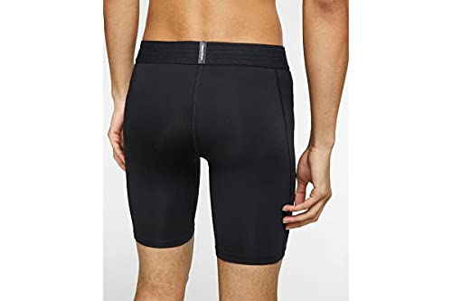 Nike Men's Shorts Pro (Medium, Black/White)