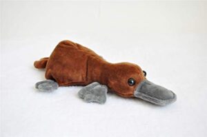 tammyflyfly 8.6" realistic platypus soft plush pillow kawaii girls and boys stuffed animals toys duckbill for kids' gifts (duckbill) (american)