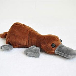 TAMMYFLYFLY 8.6" Realistic Platypus Soft Plush Pillow Kawaii Girls and Boys Stuffed Animals Toys Duckbill for Kids' Gifts (Duckbill) (American)