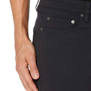 Amazon Essentials Men's Skinny-Fit 5-Pocket Stretch Twill Pant, Black, 32W x 30L