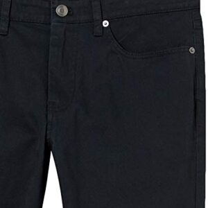 Amazon Essentials Men's Skinny-Fit 5-Pocket Stretch Twill Pant, Black, 32W x 30L