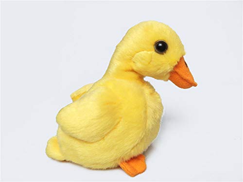 TAMMYFLYFLY Yellow Chick Stuffed Animal Chicken White 5 inches, 12cm, Plush Toy, Duck Soft Toy (1Yellow Duck)