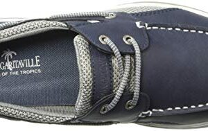 Margaritaville Men's Steady Boat Shoe, Navy, 11 Regular US