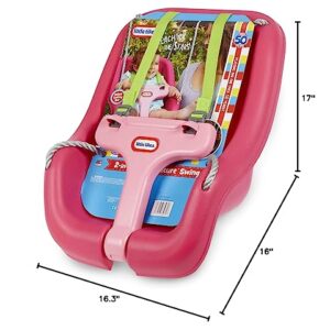 Little Tikes 2-in-1 Snug 'n Secure Swing Magenta