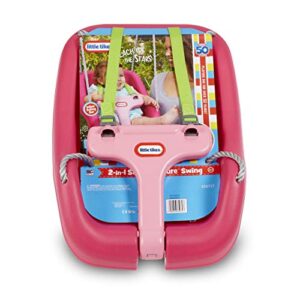 Little Tikes 2-in-1 Snug 'n Secure Swing Magenta