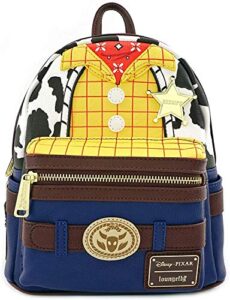 loungefly: toy story, woody cosplay mini backpack