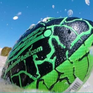 Wave Runner Grip It Waterproof Football- Size 9.25 Inches with Sure-Grip Technology | Let's Play Football in The Water! (Random Color)