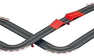 Carrera 63504 Speed Trap Battery Operated 1:43 Scale Slot Car Racing Track Set with Jump Ramp