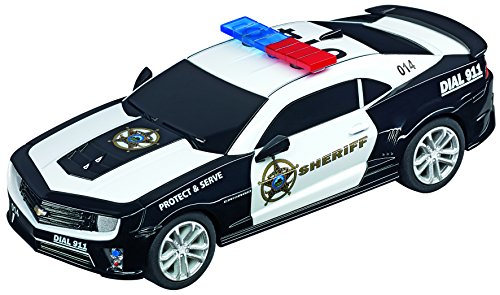 Carrera 63504 Speed Trap Battery Operated 1:43 Scale Slot Car Racing Track Set with Jump Ramp