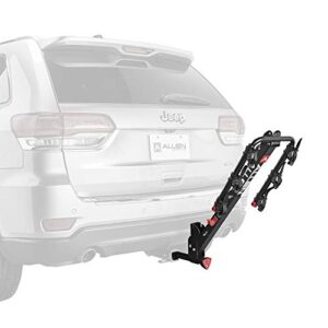 Allen Sports Deluxe+ Locking Quick Release 3-Bike Carrier for 1 1/4 in. and 2 in. Hitch, Model 830QR