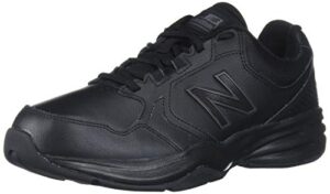 new balance men's 411 v1 training shoe, black/black, 11 wide