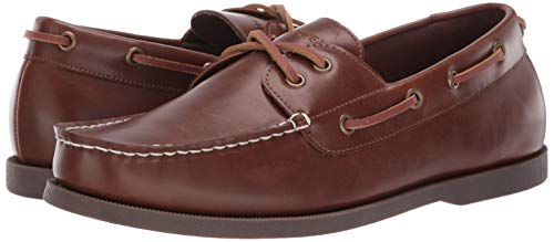 Tommy Hilfiger Men's Brazen3 Boat Shoe, Natural, 9