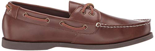 Tommy Hilfiger Men's Brazen3 Boat Shoe, Natural, 9