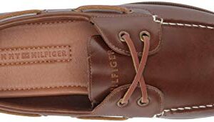 Tommy Hilfiger Men's Brazen3 Boat Shoe, Natural, 9