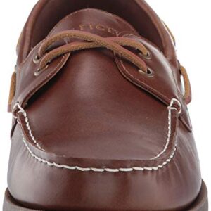 Tommy Hilfiger Men's Brazen3 Boat Shoe, Natural, 9