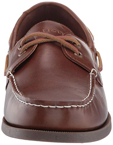 Tommy Hilfiger Men's Brazen3 Boat Shoe, Natural, 9