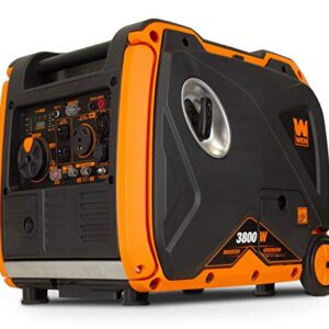 WEN 56380i Super Quiet 3800-Watt RV-Ready Portable Inverter Generator with Fuel Shut-Off and Electric Start