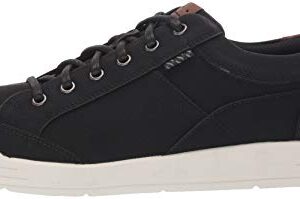 Nunn Bush Men's KORE City Walk Oxford Athletic Style Sneaker Lace Up Shoe Black, 12 W US