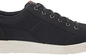 Nunn Bush Men's KORE City Walk Oxford Athletic Style Sneaker Lace Up Shoe Black, 12 W US