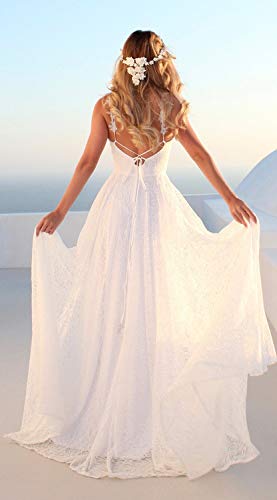 Bridesmaid Dress for Women Floral Lace Bandage Backless Formal Prom Wedding Ball Party Dress White