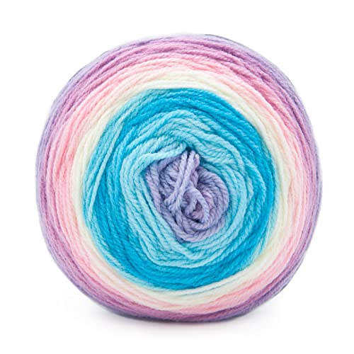 Lion Brand Yarn Mandala Yarn, Multicolor Yarn for Crocheting and Knitting, Craft Yarn, Liger, 1770 Foot (Pack of 1)