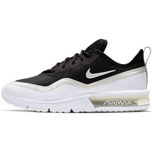 nike air max sequent 4.5 prm womens running trainers bq8825 sneakers shoes (uk 3.5 us 6 eu 36.5, black platinum tint white 001)