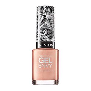 revlon color stay gel envy lingerie nail polish, un-peach me, 1.6 ounce