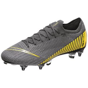 Nike Vapor 12 Elite SG-Pro Mens Football Boots AH7381 Soccer Cleats (UK 7 US 8 EU 41, Thunder Grey Black 070)