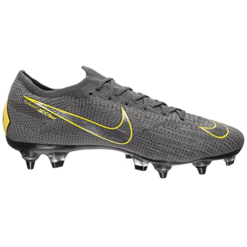 Nike Vapor 12 Elite SG-Pro Mens Football Boots AH7381 Soccer Cleats (UK 7 US 8 EU 41, Thunder Grey Black 070)