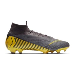 Nike Superfly 6 Elite FG Mens Football Boots AH7365 Soccer Cleats (UK 6 US 7 EU 40, Thunder Grey Black 070)