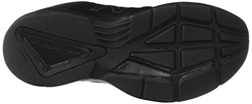 New Balance Men's 411 V1 Training Shoe, Black/Black, 8.5 Wide